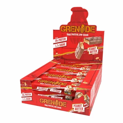 GRENADE Carb Killa Bar (60g)Peanut Nutter Barres Prot&eacute;in&eacute;es