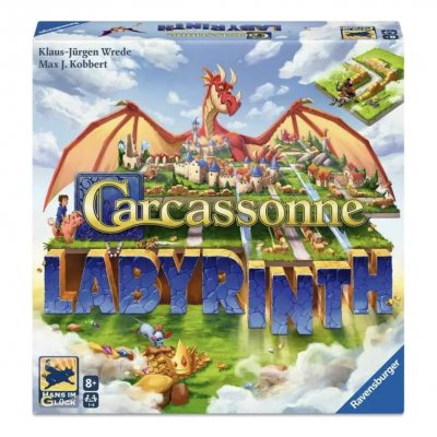 RAVENSBURGER Carcassonne labyrinth - jeux de societe a partir de 8 ans