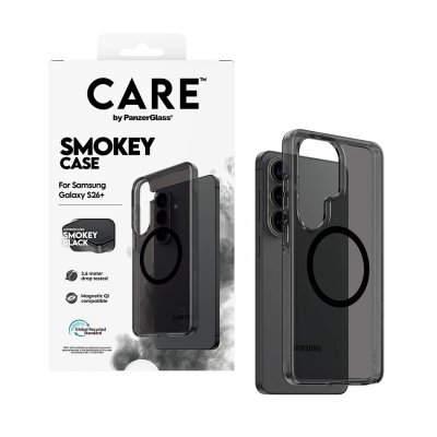 CARE BY PANZERGLASS  Coque Urban Combat Samsung Galaxy S26 Plus - Smokey Black