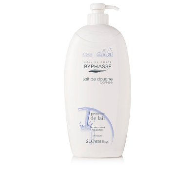 BYPHASSE Caresse Gel Douche aux prot&eacute;ines de lait 2000 ml