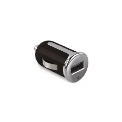 CELLY Cargador coche turbo 1usb 2.4a bk 