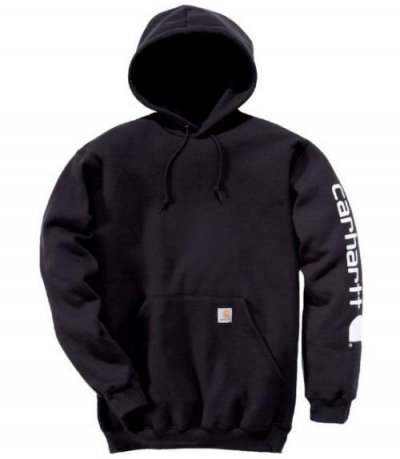 CARHARTT  Hooded Sweatshirt Logo Noir M