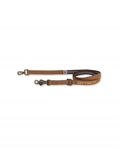 CARHARTT  - Journeyman Leash - Laisse pour chien taille S, brun