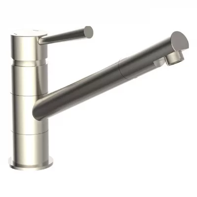 SCHUTTE Carlon Robinet m&eacute;langeur &agrave; monocommande Aspect acier inoxydable