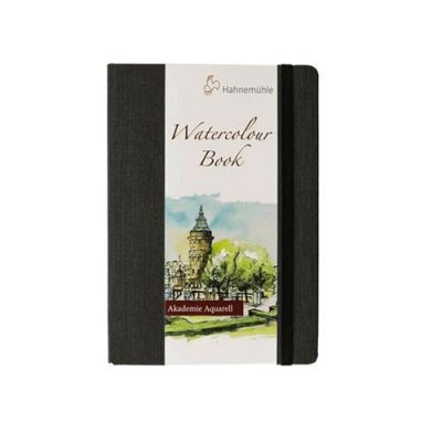 HAHNEMüHLE Carnet aquarelle Watercolour Book portrait 200g/m2 30feuilles A5 - Hahnem&uuml;hle 
