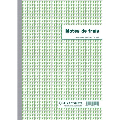 EXACOMPTA Carnet de note de frais en dupli - 3144E -  - 29,7 x 21 cm