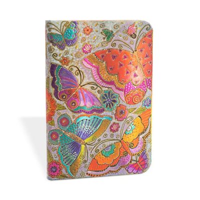 PAPERBLANKS Carnet lign&eacute;  Papillons Midi