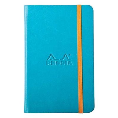 RHODIA Carnet - RAMA - A6 - Ligne - 192 pages - Turquoise
