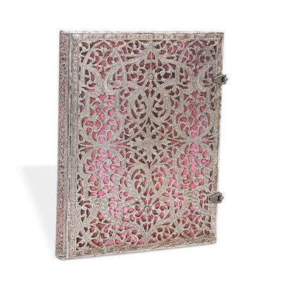 PAPERBLANKS Carnet Rose Tendre ultra lign&eacute; 240 pages