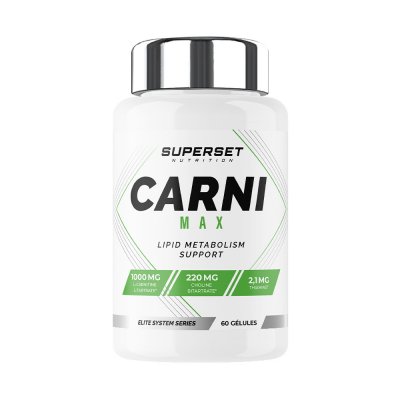 SUPERSET NUTRITION CARNI MAX (60 caps) L-Carnitine 