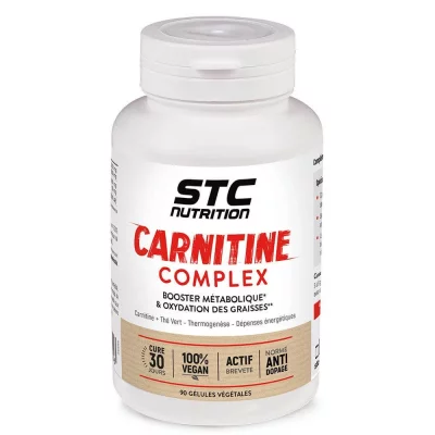 STC NUTRITION Carnitine Complex 90 Gelules Vegan Brule Graisses 