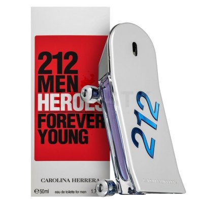 Carolina Herrera 212 Heroes Men Eau De Toilette Forever Young 50ml