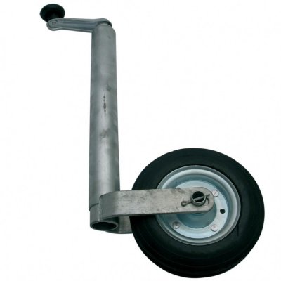 CARPOINT  0410201 Support de Timon 48mm avec Roue en Caoutchouc