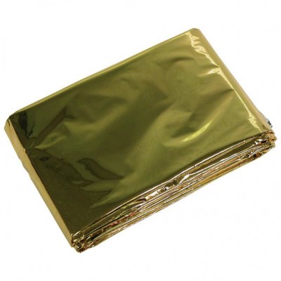 CARPOINT  Couverture de survie - 210 x 160 cm - Dor&eacute;