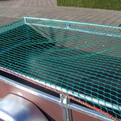 CARPOINT  couvrir net avec le bord &eacute;lastique de 250 x 160 cm vert