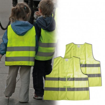 CARPOINT  gilet de s&eacute;curit&eacute; junior jaune taille unique