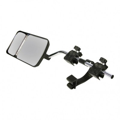 CARPOINT CARPONIT Lot de 2 R&eacute;troviseurs caravane + angle mort - Noir