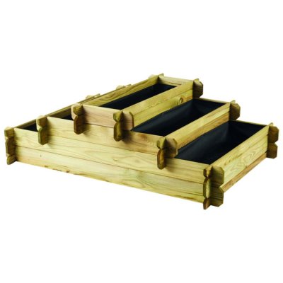 CERLAND Carr&eacute; potager Podium ANGELIC - 120&times;80&times;H40cm - 178L