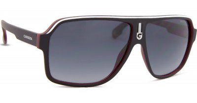 CARRERA  1001/S 9O Blx 62 Sunglasses, Rouge (Mtbkrtcryred/Dark Grey), Mixte Adulte