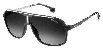 CARRERA  1007/S 9O 003 62 Sunglasses, Noir (Matt Black/Dark Grey), Homme