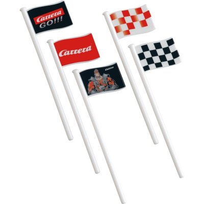 CARRERA  flags-1/43 - D&eacute;cor pour circuit de voitures