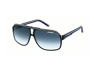 CARRERA  Grand Prix 2 Sunglasses, T5C/08 BKCR BKWHTBL, 64 Unisex