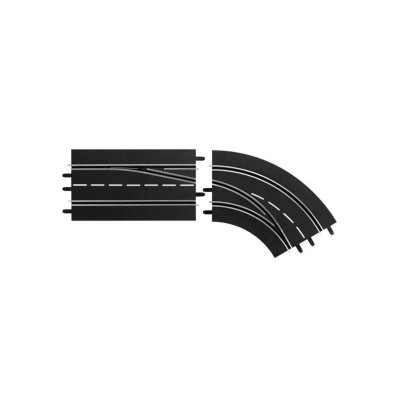 CARRERA  Lane change straight curve , Outdoor - Indoor and 132- 1/24