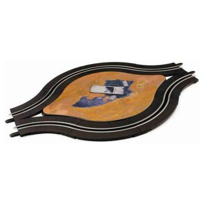 CARRERA  Single track rail with decorative-1/43 - Piste pour circuit d