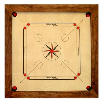 CARROM ART  Carrom Ellora 77x77 cm- - Jeu en bois