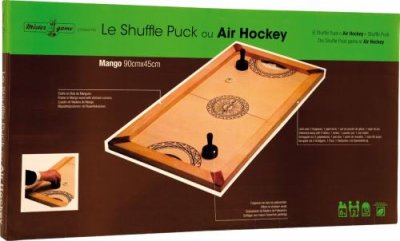 MISTER GAME Carrom Art Shuffle Puck Mango 90
