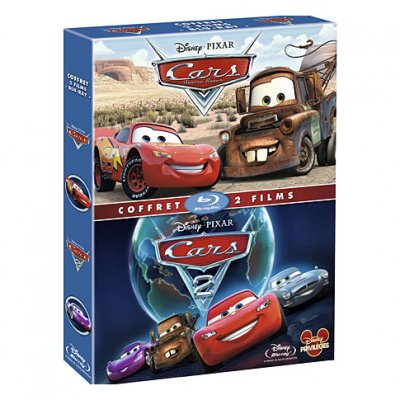 Cars, Quatre roues - Cars 2 - Bipack Blu-Ray 
