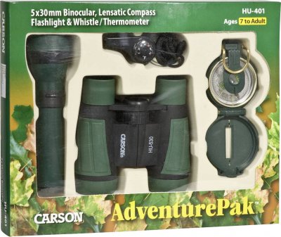CARSON OPTICAL Carson AdventurePak HU-401 - Jumelles 5 x 30 - toit