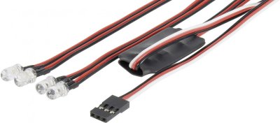 CARSON  Modellsport Kit d&eacute;clairage rouge, blanc 4.4 - 6 V 500906239