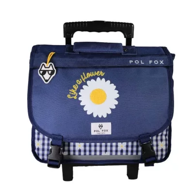 POL FOX Cartable &agrave; roulettes enfant  Daisy