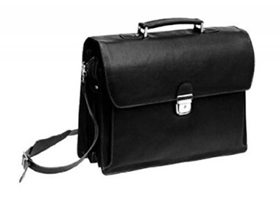 KATANA Cartable  3 Soufflets Cuir De Vachette Grain&eacute; K 69329