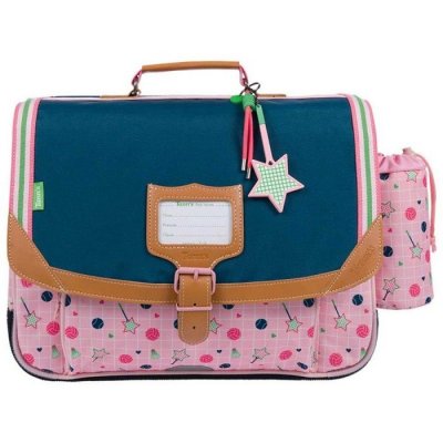 TANN S Cartable Tann's CAROLINE CARTABLE 38 CM POCHE GOURDE