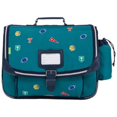 TANN S Cartable Tann's DAN CARTABLE 38 CM POCHE GOURDE