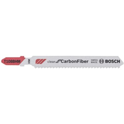 BOSCH Carte De 3 Lames Fibre De Carbone  T108 Bhm - 2608667449