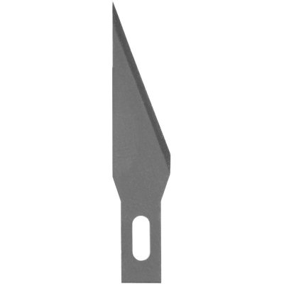STANLEY Carte de 5 Lames de scapel Hobby a angle aigu  - 0-11-412