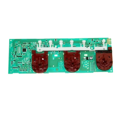 INDESIT Carte de commande (3 boutons) arcad. wd pour lave linge 