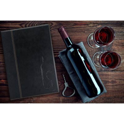 SECURIT Carte des vins style contemporain  - 235 x 130 x 5 mm - - Plastique