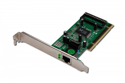 DIGITUS Carte -  - r&eacute;seau 10/100/1000 DN-10110 / Low Profile