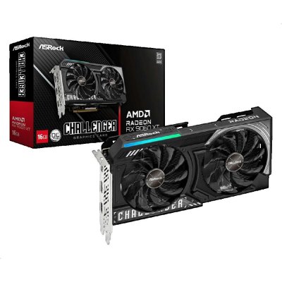 ASROCK Carte Graphique  Radeon Rx 9060 Xt Challenger 16 Go Gddr6