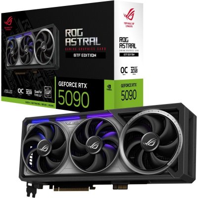 ASUS Carte Graphique  ROG-ASTRAL-RTX5090-O32G-BTF-GAMING 32GB GDDR7 Overclocking