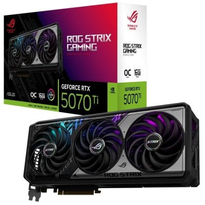 ASUS Carte graphique  ROG Strix GeForce RTX 5070Ti 16GB GDDR7 OC Edition 