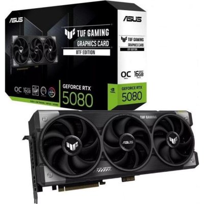 ASUS Carte graphique  TUF Gaming GeForce RTX 5080 16GB GDDR7 BTF