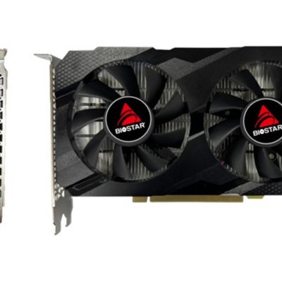 BIOSTAR Carte Graphique  Radeon RX 580 8GB GDDR5 Dual Fan PCIe x16