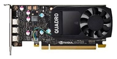 DELL Carte Graphique  Quadro P400 490-BDTB 2Go GDDR5 1170MHz PCI Express x4 Noir 