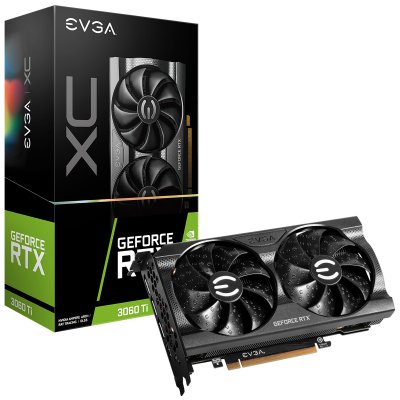 EVGA Carte Graphique  GeForce RTX 3060 Ti XC Gaming 6Go 