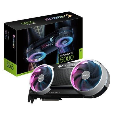 GIGABYTE Carte graphique  AORUS GeForce RTX 5080 INFINITY 16G